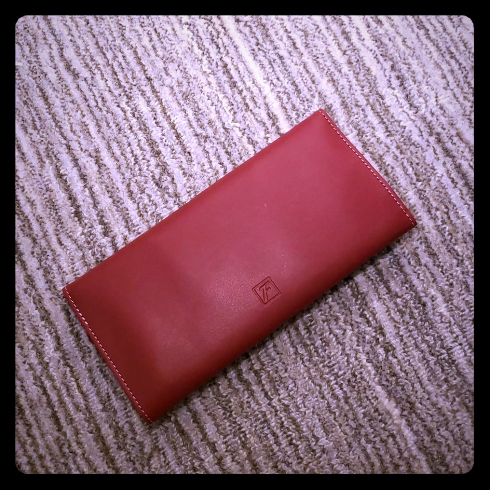 Affinity Find | Red Leather Wallet